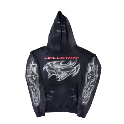 Airbrushed Skull Hoodie